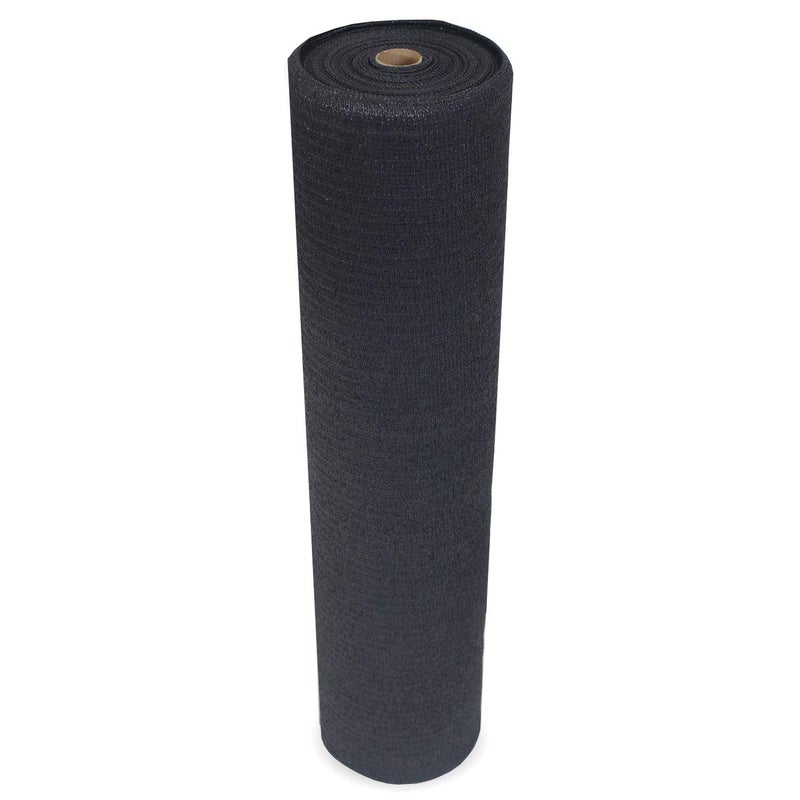 Coolaroo 90% UV Block Heavy Duty Sun Protection Fabric - Breathable Outdoor Shade Cover for Pergolas, Patios, Pets, Vehicles, and Play Areas, Tear-Resistant HDPE, 6ftx50ft Roll, Graphite - Image 1